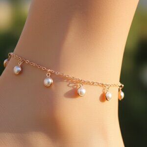 Minimalist Anklet, Sleek & Modern Design, Women’s Fashion, YC110210-A
